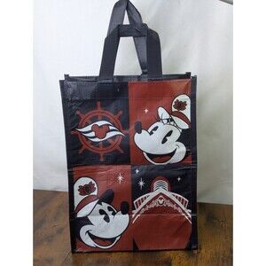 Disney Cruise Line Mickey Minnie Reusable Shopping Tote Bag NEW 18x17x9 DCL
